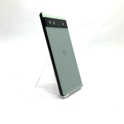 【全額返金保証】【最速発送】Google Pixel 6a 128GB セージ SIMフリー GB17L 白ロム 美品 動作確認済