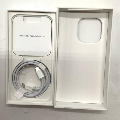 【全額返金保証】【最速発送】Apple iPhone iPhone 15 Pro 128GB ブラックチタニウム SIMフリー 白ロム 美品 動作確認済 88%