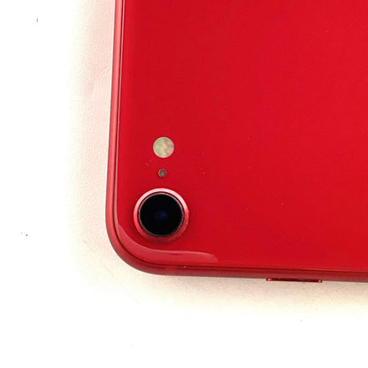 【最速発送】Apple iPhone iPhone SE（第2世代） 64GB (PRODUCT)RED au 白ロム【難有】 100%