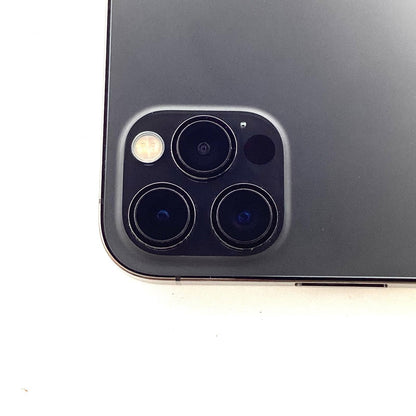 【全額返金保証】【最速発送】Apple iPhone iPhone 12 Pro 256GB グラファイト au 白ロム 動作確認済 77%