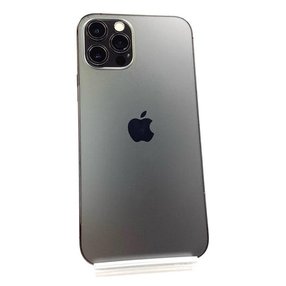【全額返金保証】【最速発送】Apple iPhone iPhone 12 Pro 128GB グラファイト au 白ロム 動作確認済 90%