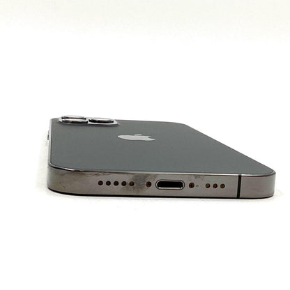 【全額返金保証】【最速発送】Apple iPhone iPhone 12 Pro 128GB グラファイト au 白ロム 動作確認済 90%