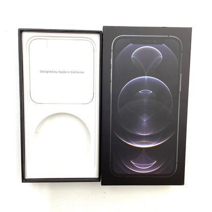 【全額返金保証】【最速発送】Apple iPhone iPhone 12 Pro 128GB グラファイト au 白ロム 動作確認済 90%