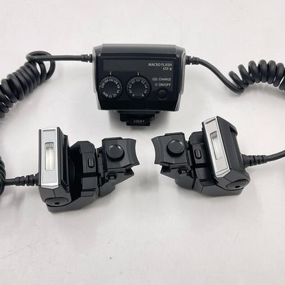 【全額返金保証】【最速発送】OLYMPUS STF-8 Macro Flash 美品 動作確認済