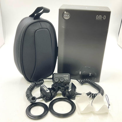 【全額返金保証】【最速発送】OLYMPUS STF-8 Macro Flash 美品 動作確認済