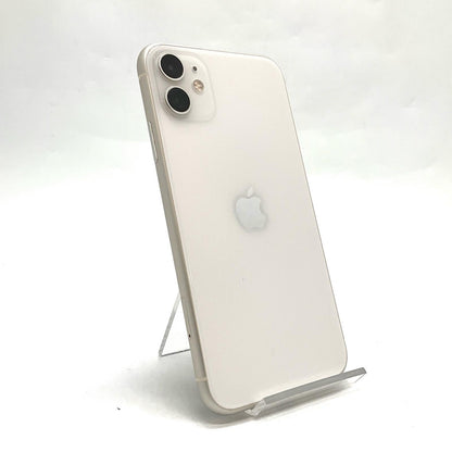 【全額返金保証】【最速発送】Apple iPhone iPhone 11 128GB ホワイト docomo 白ロム 動作確認済 74%