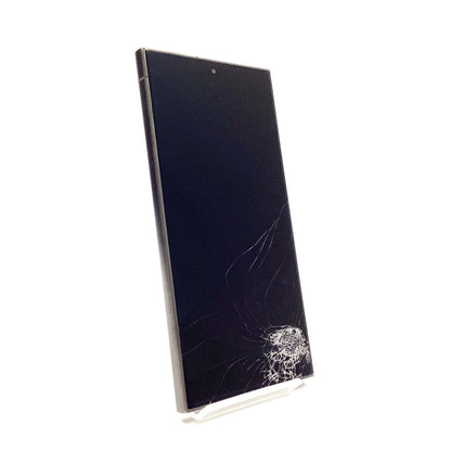 【最速発送】SAMSUNG Galaxy S24 Ultra 1TB チタニウム ブラック au SCG26 白ロム【難有】