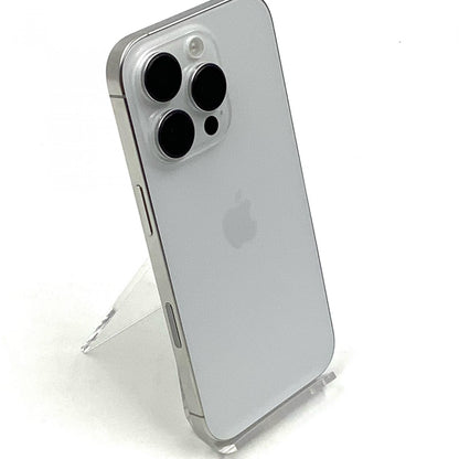 【全額返金保証】【最速発送】Apple iPhone iPhone 16 Pro 256GB ホワイトチタニウム SIMフリー 美品 動作確認済 90%