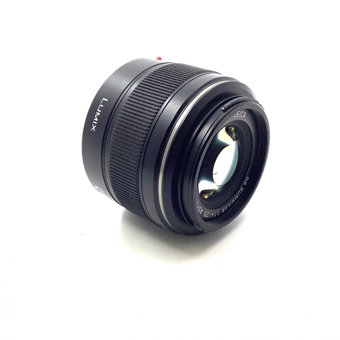 【全額返金保証】【最速発送】Panasonic LEICA DG SUMMILUX 25mm/F1.4 ASPH. H-X025 美品 動作確認済