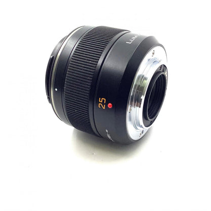 【全額返金保証】【最速発送】Panasonic LEICA DG SUMMILUX 25mm/F1.4 ASPH. H-X025 美品 動作確認済