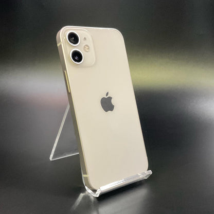 【全額返金保証】【最速発送】Apple iPhone iPhone 12 mini 128GB ホワイト SIMフリー 白ロム 動作確認済 77%