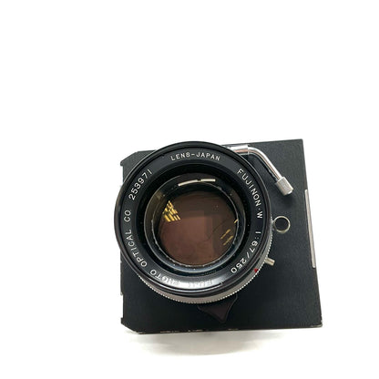 【全額返金保証】【最速発送】FUJIFILM FUJINON・W 250mm F6.7 大判レンズ フジフィルム フジノン 美品 動作確認済