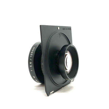 【全額返金保証】【最速発送】FUJIFILM CM FUJINON・W 125mm F5.6 大判レンズ フジフィルム フジノン 超美品 動作確認済