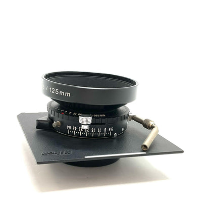 【全額返金保証】【最速発送】FUJIFILM CM FUJINON・W 125mm F5.6 大判レンズ フジフィルム フジノン 超美品 動作確認済