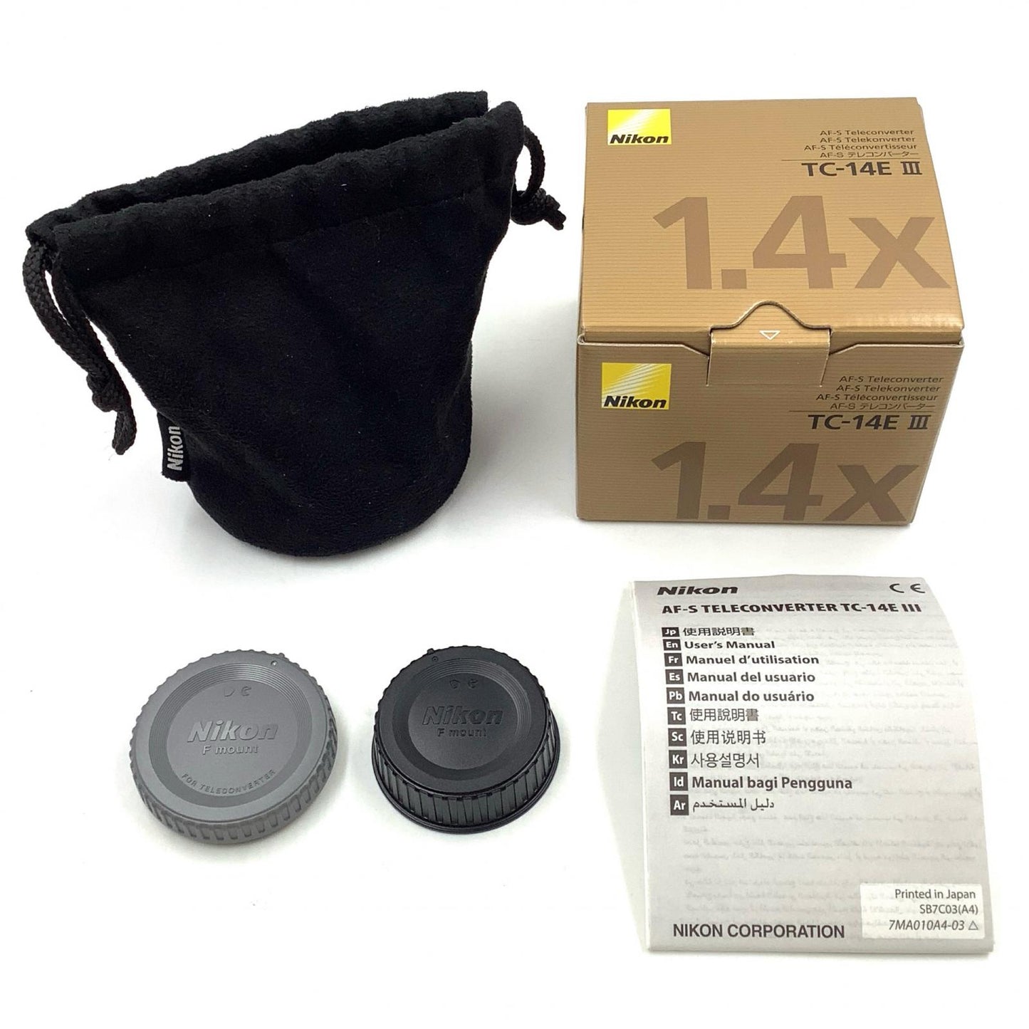 【全額返金保証】【最速発送】Nikon AF-S TELECONVERTER TC-14E III 美品 動作確認済