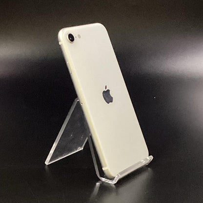 【全額返金保証】【最速発送】Apple iPhone iPhone SE（第2世代） 128GB ホワイト au 白ロム 動作確認済 78%