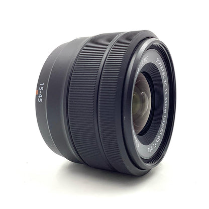 【全額返金保証】【最速発送】FUJIFILM フジノンレンズ XC15-45mmF3.5-5.6 OIS PZ [ブラック] 美品 動作確認済
