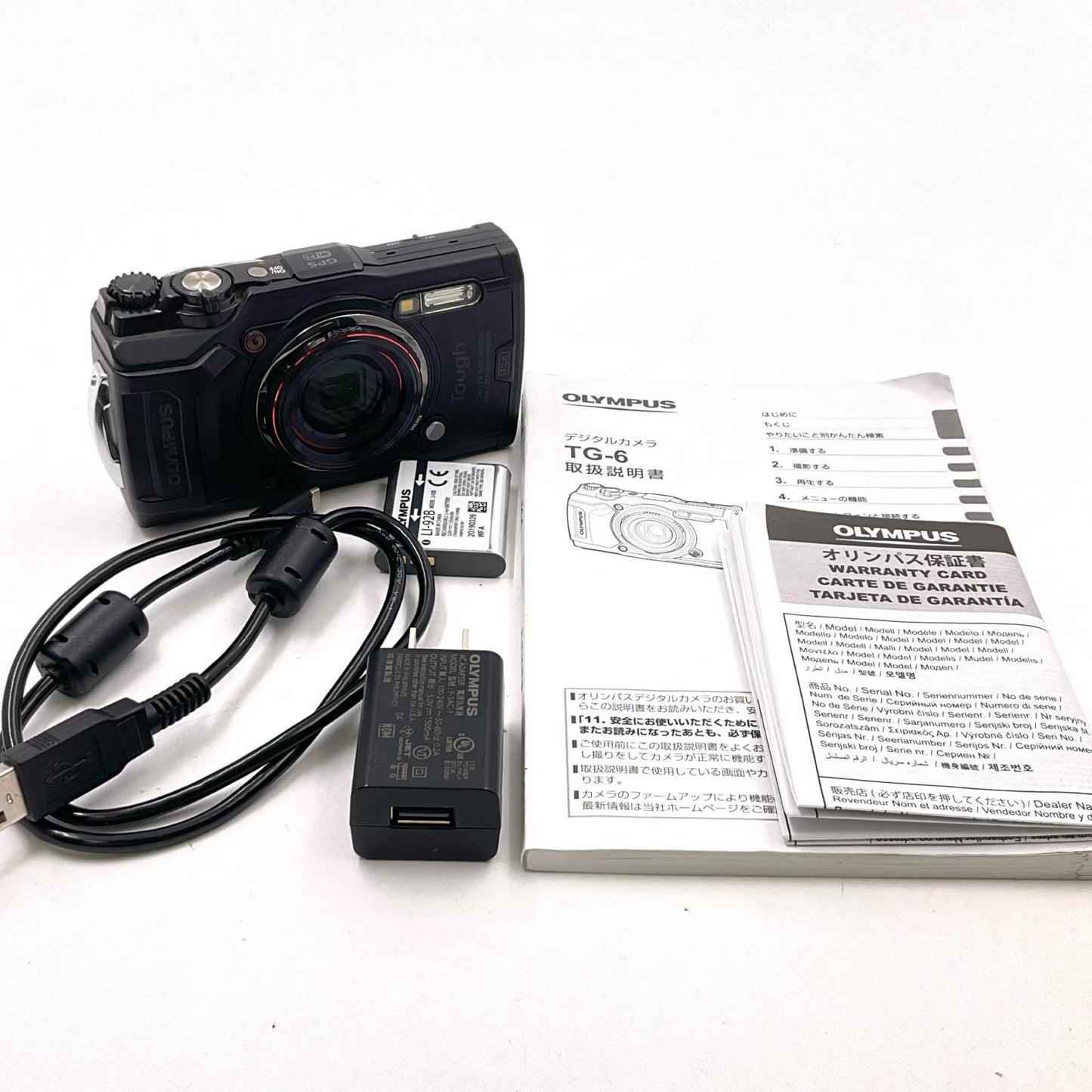 【最速発送】OLYMPUS コンパクトデジタルカメラ OLYMPUS Tough TG-5 [ブラック]【難有】
