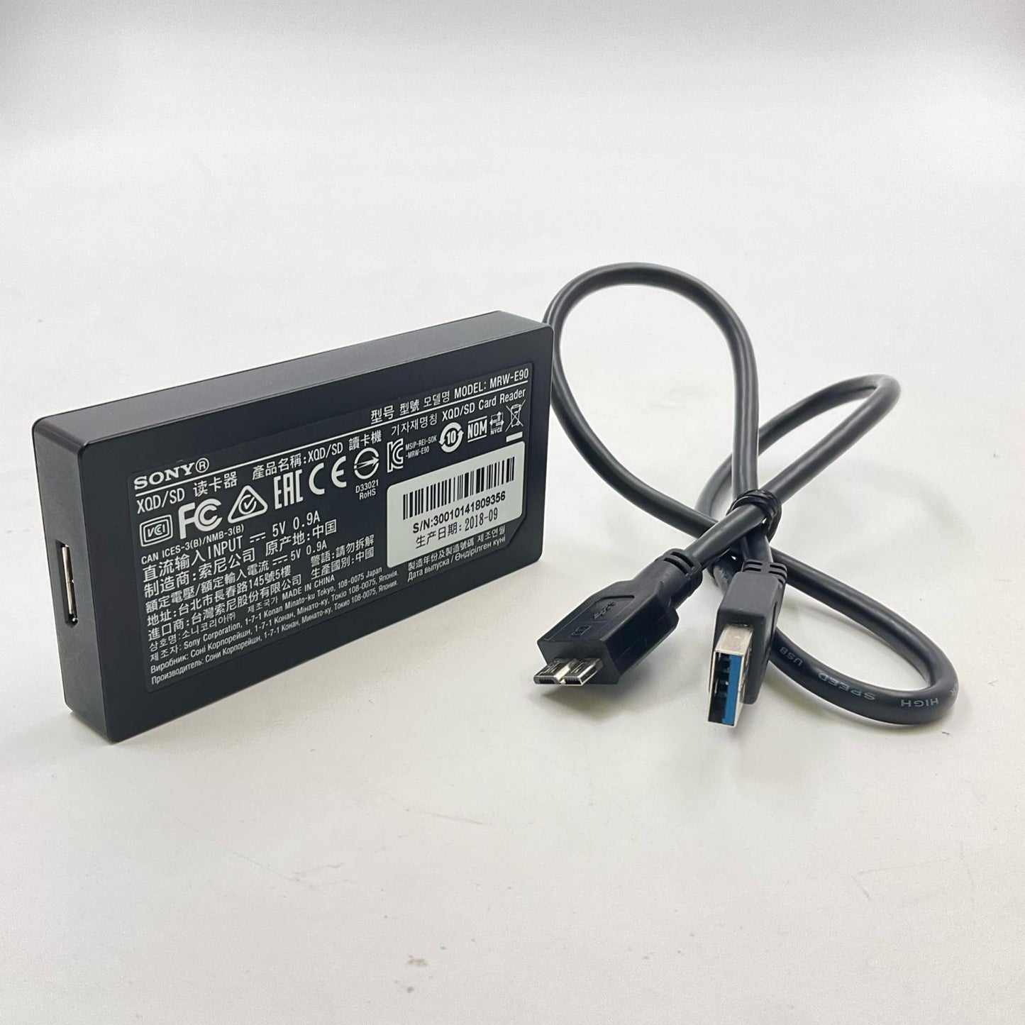 【全額返金保証】【最速発送】Sony MRW-E90 [USB 12in1] 美品 動作確認済