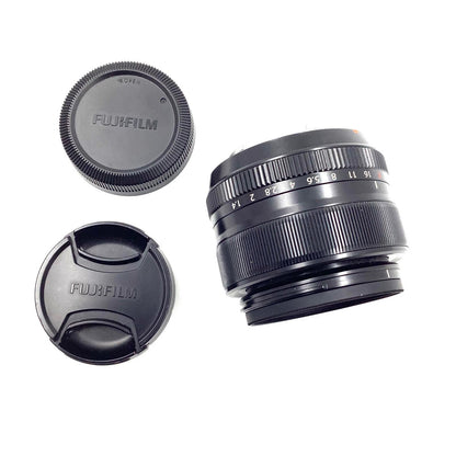 【全額返金保証】【最速発送】FUJIFILM フジノンレンズ XF35mmF1.4 R 美品 動作確認済