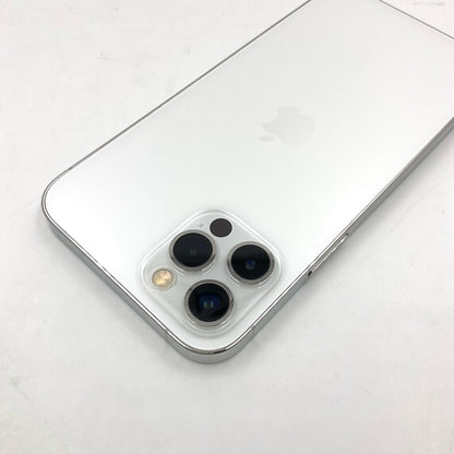 【最速発送】Apple iPhone iPhone 12 Pro 128GB シルバー Softbank SIMフリー 白ロム【難有】 83%