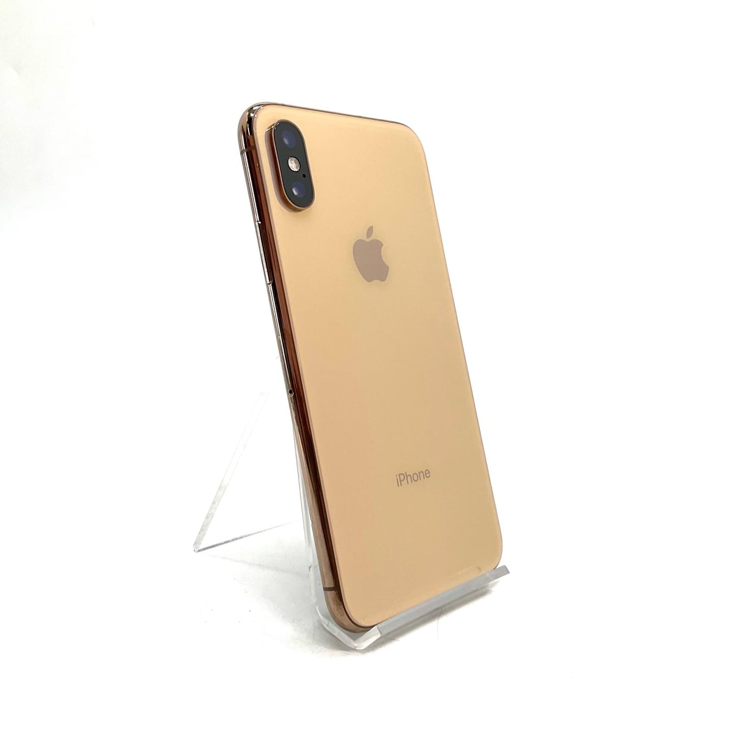 【全額返金保証】【最速発送】Apple iPhone iPhone XS 64GB ゴールド Softbank SIMフリー 白ロム 動作確認済 77%