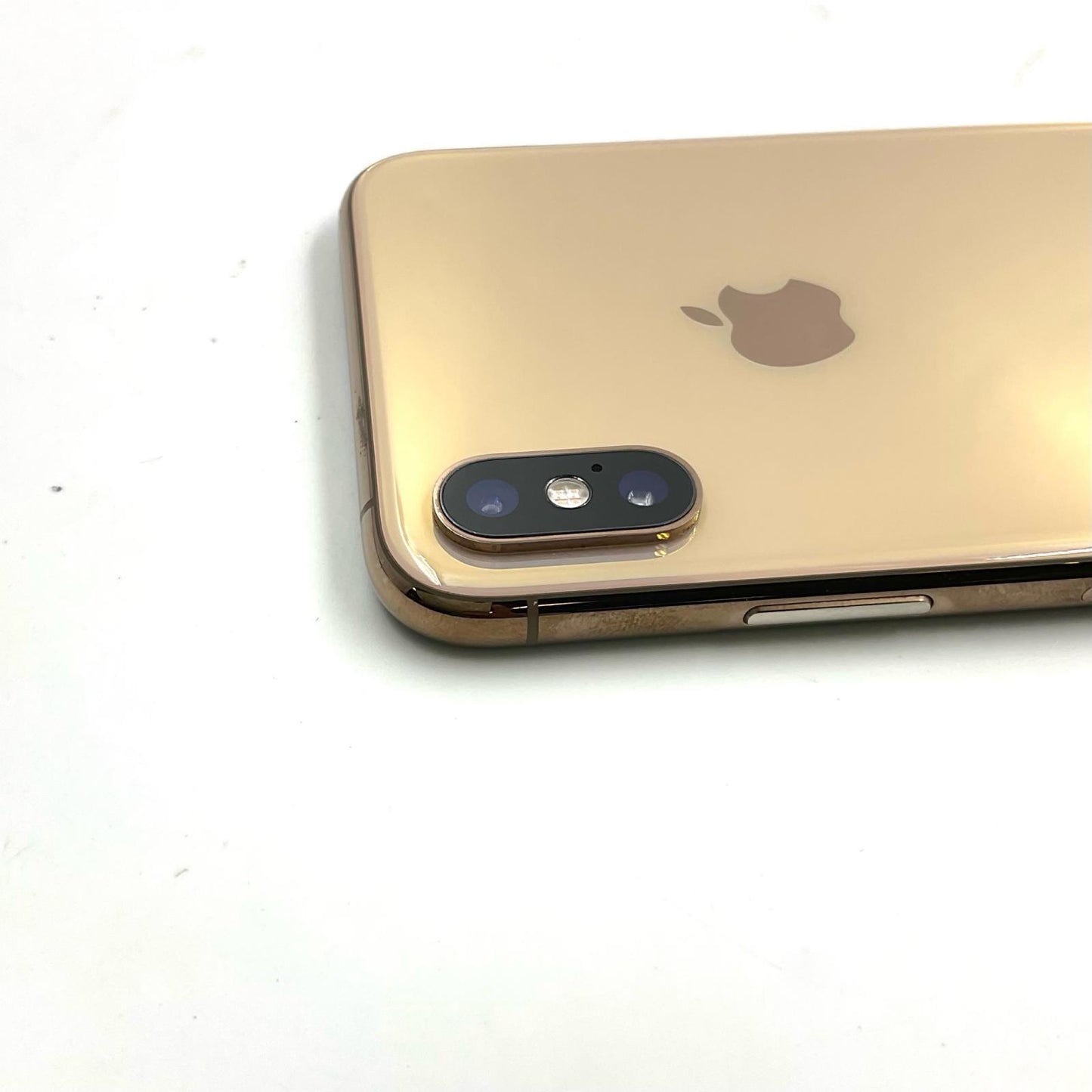 【全額返金保証】【最速発送】Apple iPhone iPhone XS 64GB ゴールド Softbank SIMフリー 白ロム 動作確認済 75%