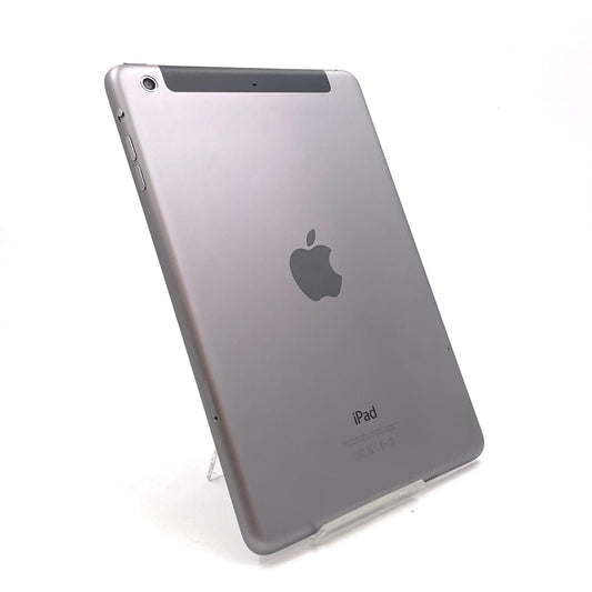 【全額返金保証】【最速発送】Apple iPad mini 7.9インチ 第2世代 128GB スペースグレイ WiFi+Cellular au 白ロム 美品 動作確認済