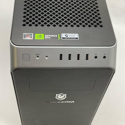 【全額返金保証】【最速発送】ドスパラ GALLERIA RM5R-R46 Ryzen 5 4500 16GB M.2 SSD 512GB HDD 2TB RTX 4060 美品 動作確認済
