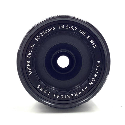 【全額返金保証】【最速発送】FUJIFILM フジノンレンズ XC50-230mmF4.5-6.7 OIS II [ブラック] 美品 動作確認済