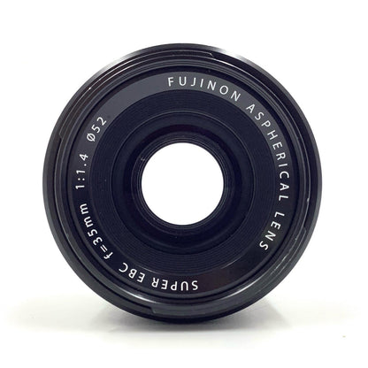 【全額返金保証】【最速発送】FUJIFILM フジノンレンズ XF35mmF1.4 R 動作確認済