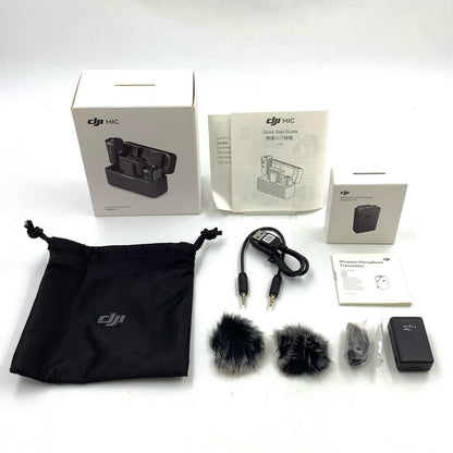 【全額返金保証】【最速発送】DJI DJI Mic +ワイヤレスマイクトランスミッター 美品 動作確認済