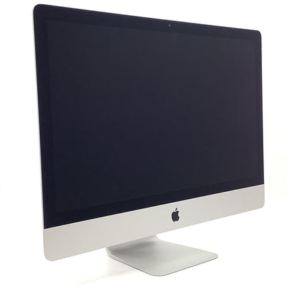 【全額返金保証】【最速発送】Apple iMac 27インチ クアッドコア intel core i5 8GB フュージョンドライブ 1TB シルバー 美品 動作確認済