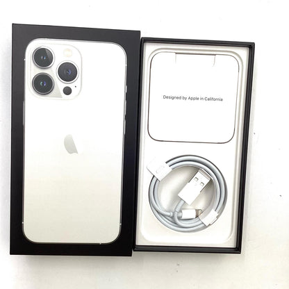 【全額返金保証】【最速発送】Apple iPhone iPhone 13 Pro 256GB シルバー 楽天モバイル SIMフリー 白ロム 動作確認済 77%