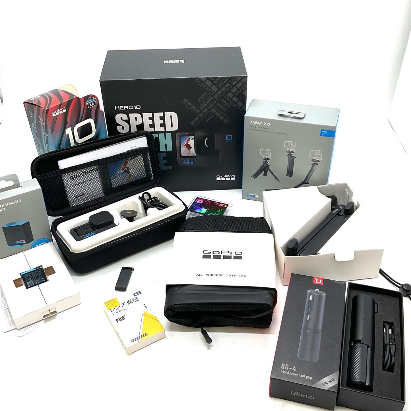 【全額返金保証】【最速発送】GoPro HERO10 Black SPEED WITH EASE. 動作確認済