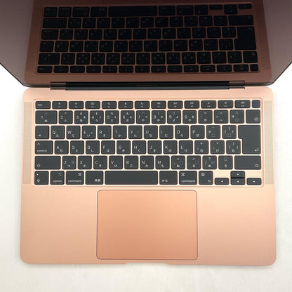 【全額返金保証】【最速発送】Apple MacBook Air 13インチ 2020 Apple M1 8GB 512GB ゴールド 100% 美品 動作確認済