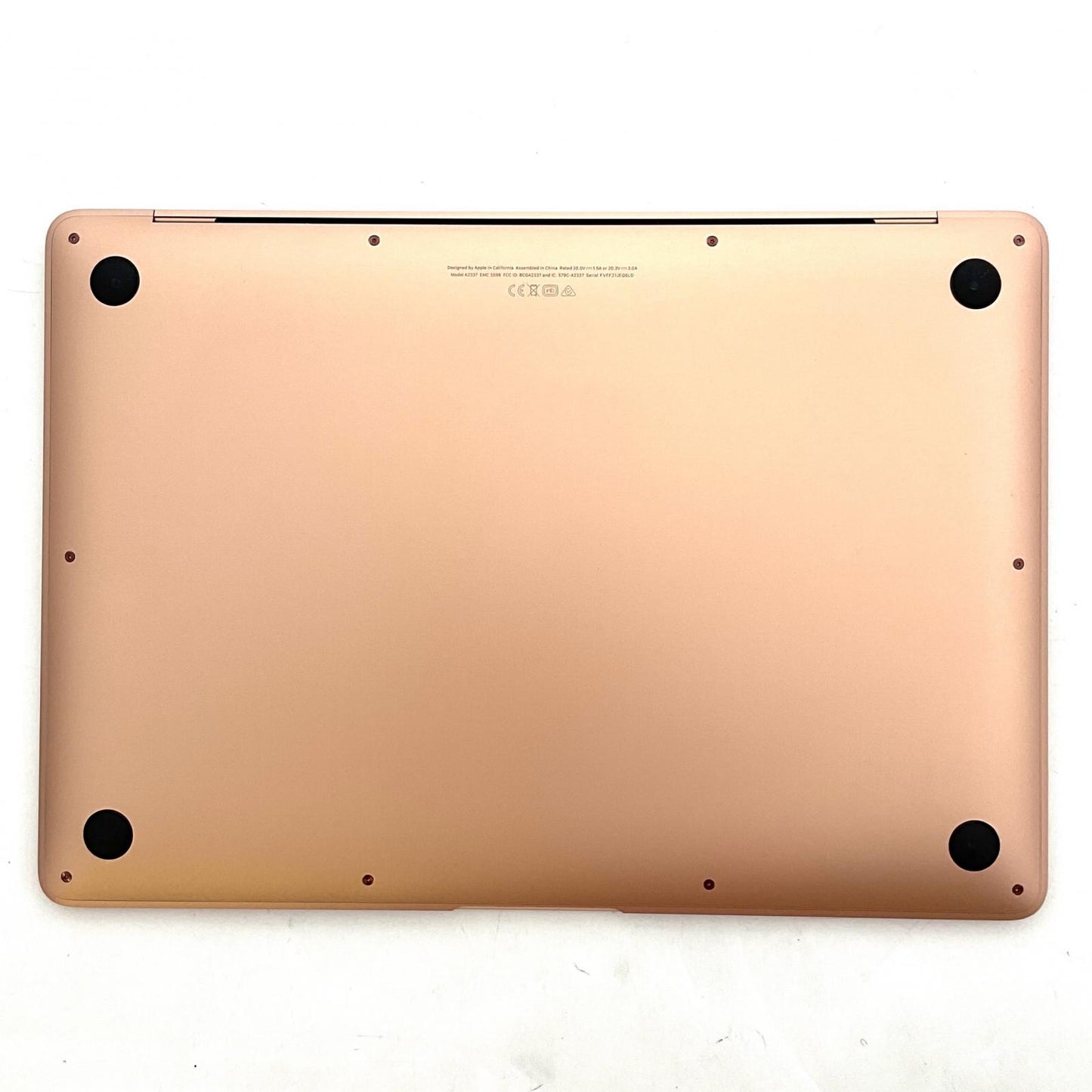 【全額返金保証】【最速発送】Apple MacBook Air 13インチ 2020 Apple M1 8GB 512GB ゴールド 100% 美品 動作確認済