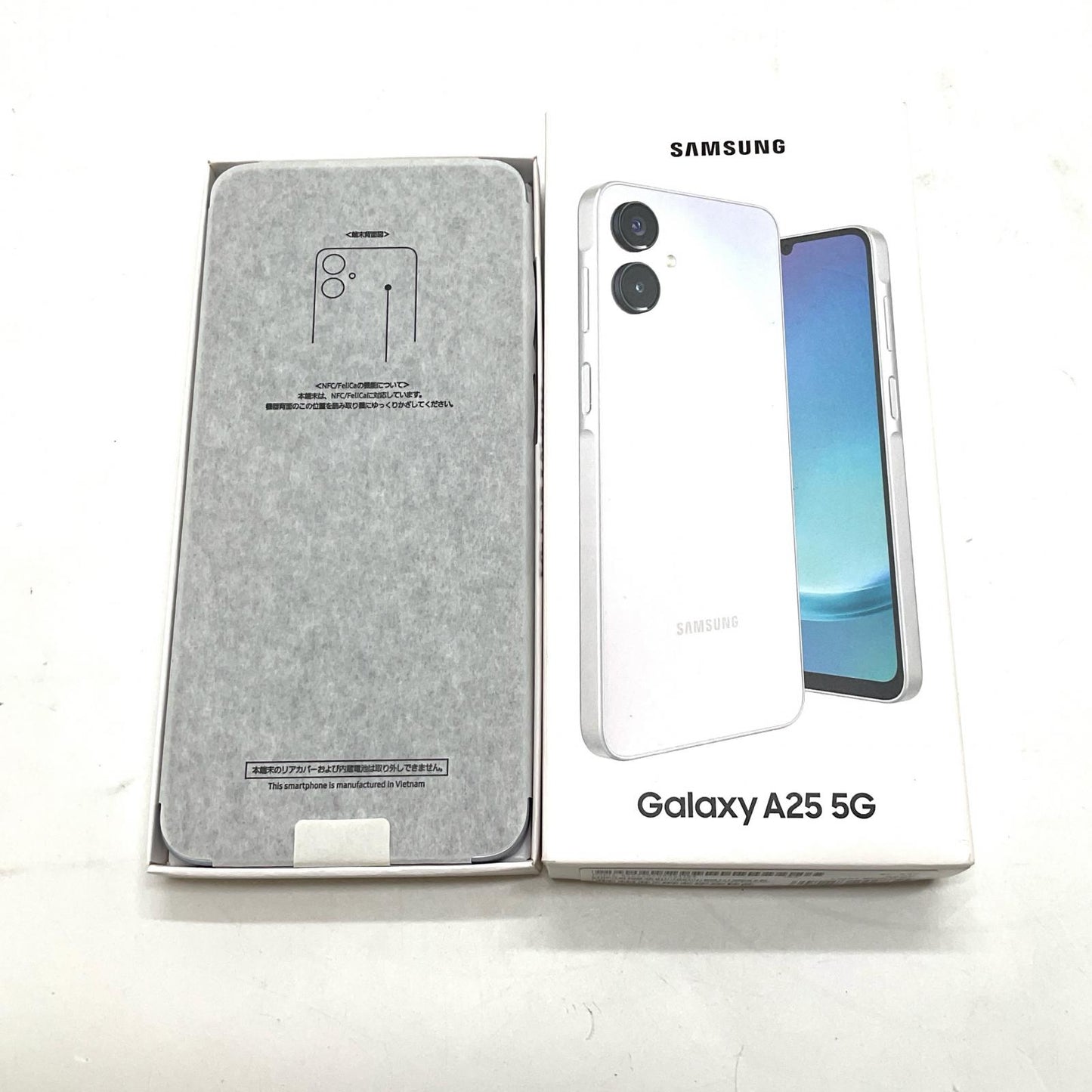 【全額返金保証】【最速発送】SAMSUNG Galaxy A25 64GB ライトブルー docomo SC-53F 白ロム 超美品 動作確認済