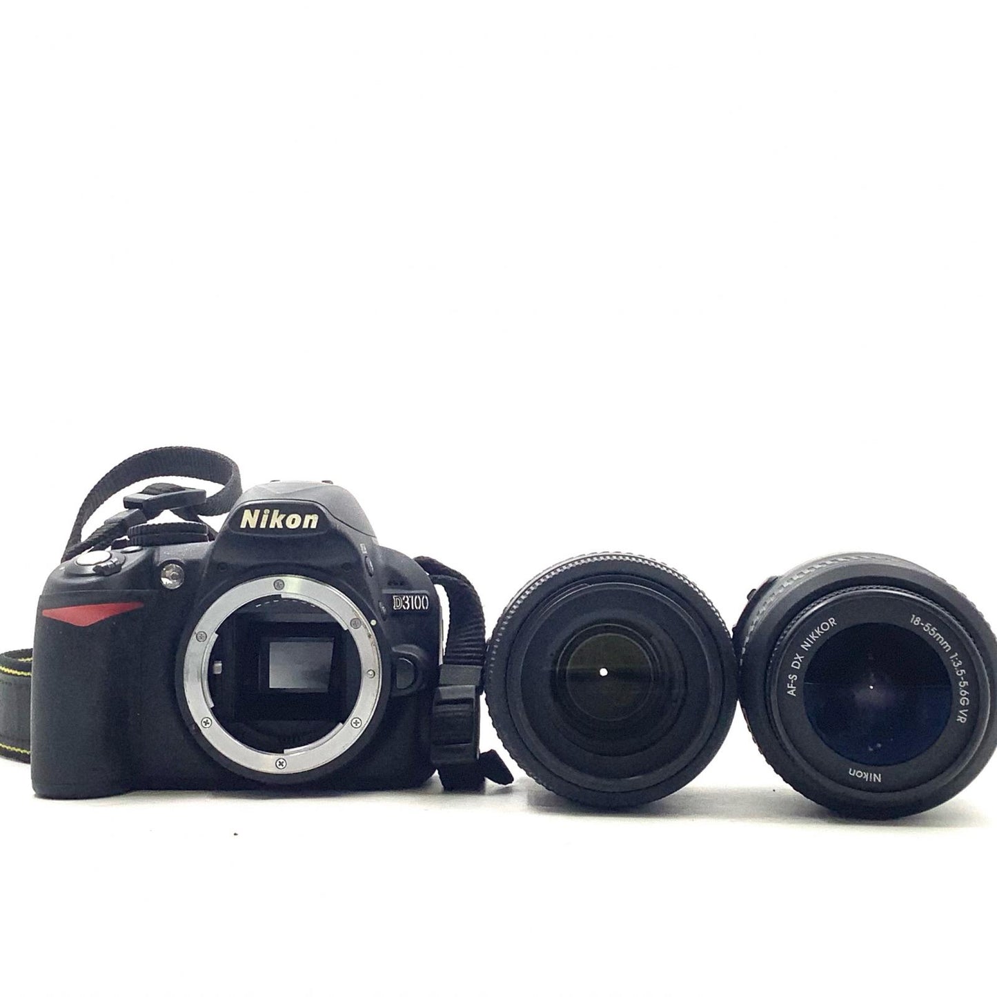 【最速発送】Nikon デジタル一眼 D3100 200mmダブルズームキット [ブラック] ブラック【難有】