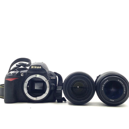 【最速発送】Nikon デジタル一眼 D3100 200mmダブルズームキット [ブラック] ブラック【難有】