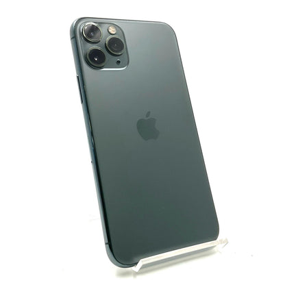 【全額返金保証】【最速発送】Apple iPhone iPhone 11 Pro 64GB ミッドナイトグリーン au SIMフリー 白ロム 動作確認済 73%