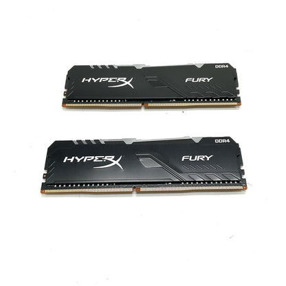 【全額返金保証】【最速発送】Kingston メモリ DDR4 HP37D4U1S8MR-8XR 8GBX2枚組　合計16GB HP37D4U1S8MR-8XR 美品 動作確認済