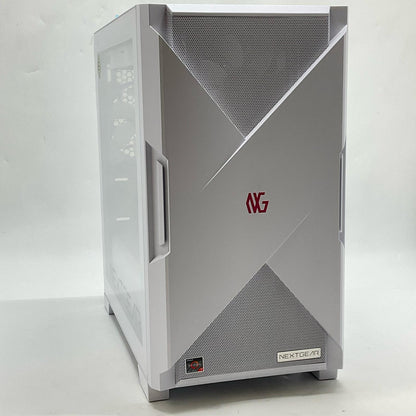 【全額返金保証】【最速発送】MouseComputer NEXTGEAR JG-A7A7X(ホワイト) JGA7A7XW6ADCW102DEC AMD Ryzen 7 7700 16GB M.2 SSD 1TB AMD Radeon RX 7700 XT 美品 動作確認済
