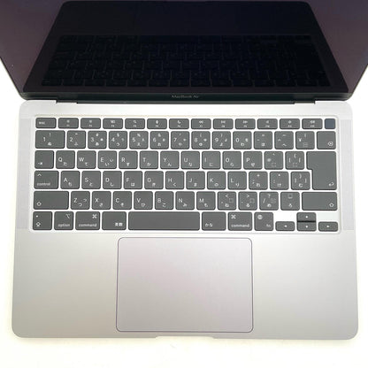 【全額返金保証】【最速発送】Apple MacBook Air 13.3インチ 2020 Apple M1 8GB 256GB スペースグレイ 96% 動作確認済