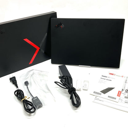 【最速発送】Lenovo ThinkPad X1 Carbon 20R1S0PU00 i5-10210U 8GB M.2 SSD 256GB 100%【難有】