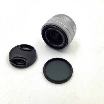 【全額返金保証】【最速発送】FUJIFILM デジタル一眼 X-A5 レンズキット [シルバー] シルバー 美品 動作確認済