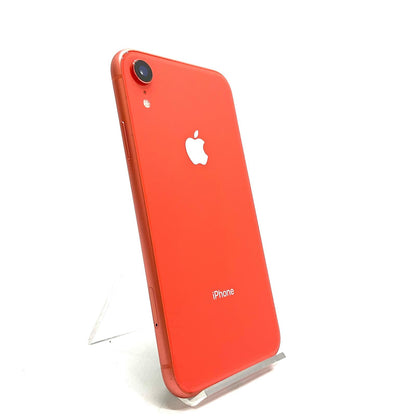 【全額返金保証】【最速発送】Apple iPhone iPhone XR 64GB コーラル SIMフリー 白ロム 動作確認済 81%