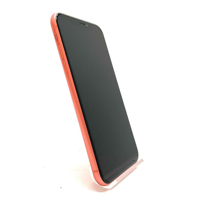 【全額返金保証】【最速発送】Apple iPhone iPhone XR 64GB コーラル SIMフリー 白ロム 動作確認済 81%