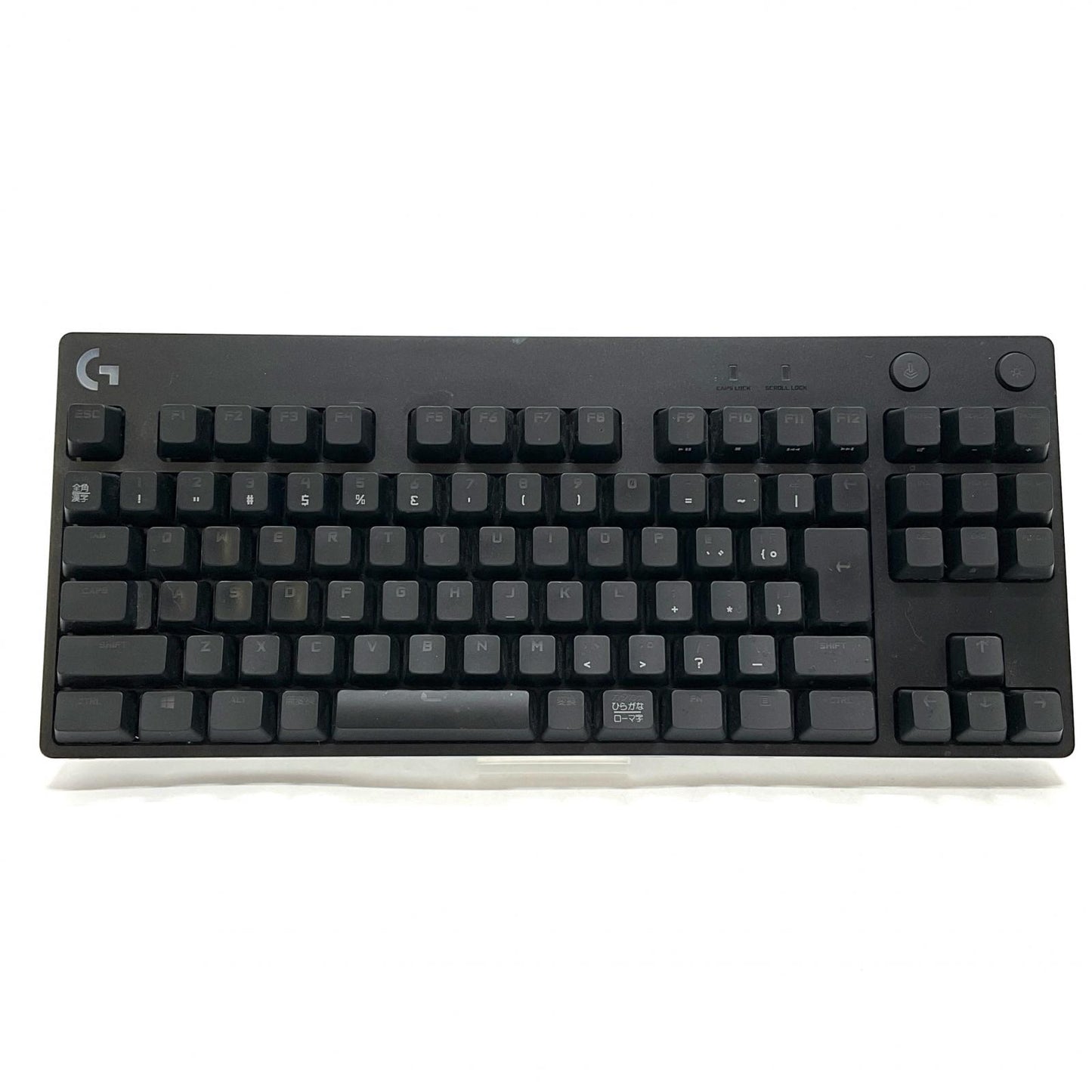 【全額返金保証】【最速発送】Logicool ogicool G PRO 有線キーボード YU0039 美品 動作確認済