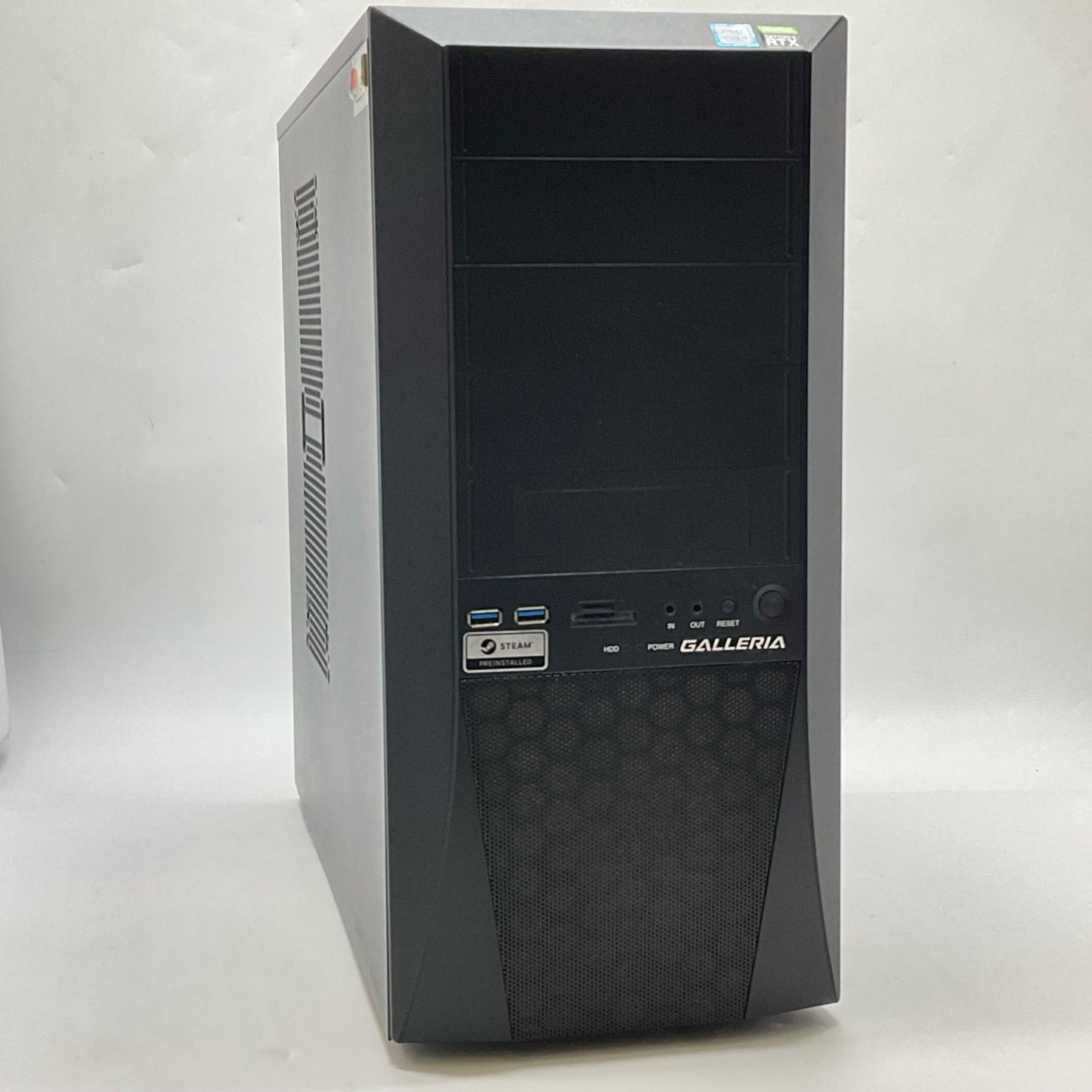 【全額返金保証】【最速発送】ドスパラ GALLERIA デスクトップPC intel core i9-9900KF 16GB M.2 SSD 256GB HDD 2TB NVIDIA GeForce RTX 2060 Super 動作確認済